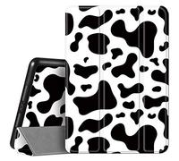 Hi Space iPad 9th 8th 7th Generation Case iPad 10.2 Case 2021 2020 2019 Cow Cattle with Pencil Holder, Shockproof Protective Smart Cover Auto Sleep Wake for A2270 A2428 A2429 A2197 A2198 A2200