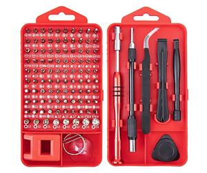 Hi-Spec 108pc Precision Screwdriver Bits & Pry Bar Tool Kit - Essential Set for Electronics, Mobile Phones, Drones, Gadgets & Device Repair, DIY Projects & Maintenance