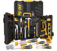 Hi-Spec 113-Piece Hand Tool Set - Complete Tool Kit for Home & Professional Use, Includes Toolbox & Essential Tools