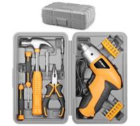 Hi-Spec 3.6V USB Power Screwdriver & Home Tool Kit for DIY Repairs