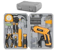 Hi-Spec 42pc 4V USB Electric Power Driver & Household Tool Kit