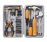 Hi-Spec 30pc Small Compact Hand Tool Kit Set for Home & Office DIY. Household Toolkit Starter Repairs in a Portable Tool Box Case