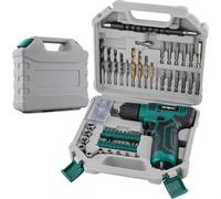 Hi-Spec Tools Electric Screwdriver Cordless 8V Diy Screwdriver & Bits Set Ideal Gift 110 Pc