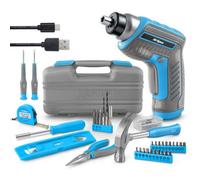 Hi-Spec Tools Electric Screwdriver Tool Kit Bit Set, 35 Pc 3.6V Usb Hi-Spec