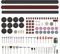 Hi-Spec Tools Hi-Spec 225 Piece Rotary Tool Accessories Set Dremel Compatible Collets Sanding Cutting Grinding And Engraving Bits
