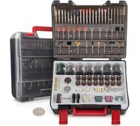 Hi-Spec Tools Hi-Spec 305Pc Rotary Tool Accessories Set. Dremel Compatible 1/8" 3.2mm Collets, Sanding, Cutting, Polishing, Drilling Bits & More