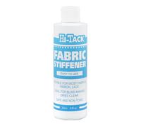 HI-TACK Fabric Stiffener 250ml - Easy-to-Use, Safe & Non-Toxic Permanent Stiffening with Built-In Sheen Suitable for Synthetic & Natural Fabrics Ideal for Blind Making Brush or Dip Application