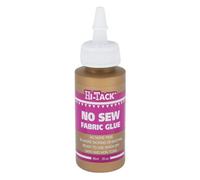 Hi-Tack No-Sew Glue 60ml - Quick-Dry, Machine Washable Fabric Adhesive - No More Pins, Tacking, or Basting - Ready to Use, Ideal for Most Fabrics