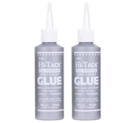 Hi-Tack Thin Glue 115ml - 2 pack Watered-Down Version of Hi-Tack Gold - High-Tack Adhesive for Fine Fabrics & Delicate Crafts - Precision Craft Glue for Sewing, Fabric, Paper & More
