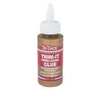 Hi-Tack Trim-It Embellishing Glue 60ml - Quick-Set, Clear, Non-Toxic Adhesive for Beads, Sequins, Pearls, Rhinestones & Pom Poms - Safe for Fabrics, Hand & Machine Washable