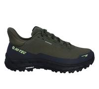 Hi-Tec Altitude Lite Waterproof Men's Hiking Shoes Men's Trainers, Size 9 In Olive Night/Charcoal Grey/Lime