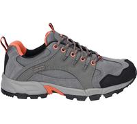 Hi-Tec Auckland Lite Leather Women's Steel/Coral/Cool Grey Hiking Shoes