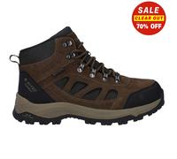 Hi-Tec Bandera Expedition Mid Wide Leather Men's Smokey Brown/Khaki Hiking Boots UK 7