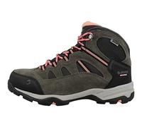 Hi-Tec Bandera II WP Womens Walking Shoe, Charcoal/Graphite/Blossom, 3.5 UK