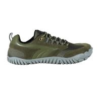 HI-TEC - Barefoot Men's Figaro Low WP Shoes | Barefoot Man Mountain, Hiking | Footwear Friendly, Comfortable, Minimalist | Lightweight, Breathable and Flexible, Khaki, 10 UK