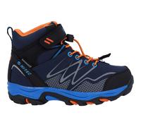 Hi Tec Blackout Mid Child Boots Navy/Orange/Lake