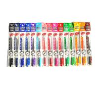 Hi-Tec C Coleto Gel Ink Pen Cartridge 0.3mm 15-Set One of Each Color Ships from California by Pilot