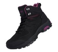 Hi-Tec Female Jackdaw Mid Waterproof Boot, Black, 6