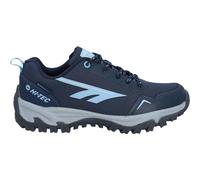 Hi-Tec Jaguar Womens Waterproof Trail Shoes Trainers, Size 6 In Indigo/Moonstone