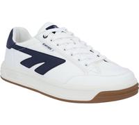 Hi-Tec Freedom white/navy lace up court trainers shoes