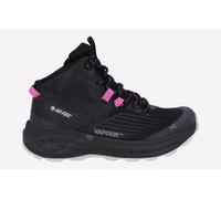 Hi-Tec Fuse Trail Mid Waterproof Womens Hiking Boots | Boots | Black/Cool Grey/Cyclamen | UK Size 5
