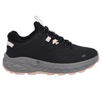 Hi-Tec Fuse Trek Womens Hiking Shoes Trainers, Size 4 In Black/Steeple Grey/Cameo Rose