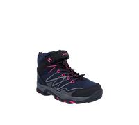 Hi-Tec Blackout MID WP JRG Walking Shoe, Navy/Magenta, 10 UK