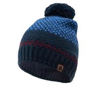 Hi-Tec Hervin Winter Cap - Dress Blues/Turkis Sea/Merlot