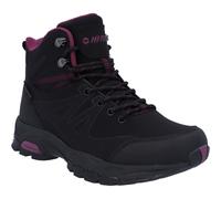 Hi-Tec Jackdaw Mid WATERPROOF Boots Womens - Black - Size UK 6