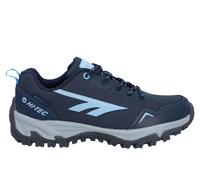 Hi-Tec Jaguar Womens Waterproof Trail Shoes Trainers, Size 4 In Indigo/Moonstone