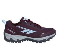 Hi-Tec Jaguar Womens Waterproof Trail Shoes Trainers, Size 8 In Cherry/Moonstone