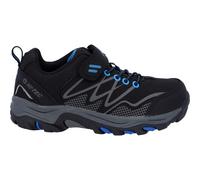 Hi-Tec Blackout Low Junior High Rise Hiking Boots, Black (Black/Blue 21), 6 UK Child