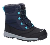Hi-Tec Kids Leo Nylon Bluenights/Black/Peacock Blue Winter Mid Calf Boots UK 1