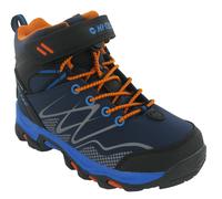 Hi-Tec Kids Walking Boots Blackout Ankle Waterproof Winter Elasticated Lace Ups
