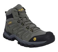 Hi-Tec Men Campana Mid WP Hiking Boots, Olive, 11