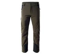 Hi-Tec Mens Astoni Softshell Hiking Trousers (L) (Olive Green/Black)
