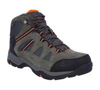 Hi-Tec Men's Banderra Ii Wp High Rise Hiking Boots, Grey Charcoal Graphite Burnt Orange 51, 10 UK
