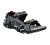 Hi-Tec Crater Men's Sandals Men's | Sandals | Steel Grey / Black / Orange | UK Size 11