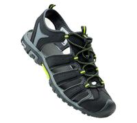 Hi-Tec Men's Fashion Sandals Schwarz/Grün/Grau Size: 11 UK