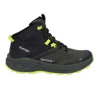 Hi Tec Fuse Trail Mid WP Trainers Mens Shoes Black/Olive - 8
