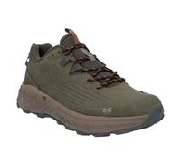 Hi-Tec Mens Fuse Trek Black Green Hiking Lightweight WaterProof Walking Shoes