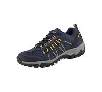 Hi-Tec Men's Jaguar Low Rise Hiking Boots, Blue (Navy/Yellow 31), 11 UK (45 EU)