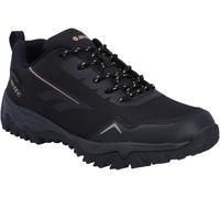 Hi-Tec Jaguar Men's Waterproof Trail Shoes Men's Trainers, Size 10 In Black/Dune