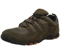 Hi-Tec Men's QUADRA II Walking Shoe, Taupe/Burnt Orange, 7 UK