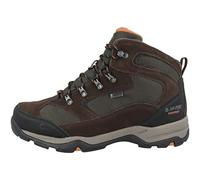 Hi-Tec Men's Storm Waterproof Hiking Boots, Brown Dark Chocolate Dark Taupe Burnt Orange 041, 10 UK