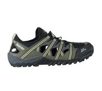 HI-TEC NARVAL Men's Sport Sandal/Trekking Sandal Man, Olive Black Olive Grey, 11 UK
