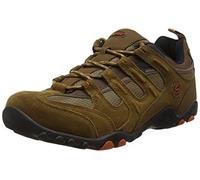 Hi-Tec Quadra Classic Men Low Rise Hiking Boots, Brown (Smokey Brown/Burnt Orange 041), 7 UK (41 EU)