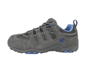 Hi-Tec Quadra Classic Women’s Low Rise Hiking Shoes, Grey (Grey/Charcoal/Cornflower 051), 6 UK (39 EU)