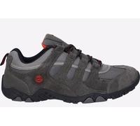 Hi-Tec Quadra Ii Men's Hiking Shoes Men's | Walking Shoes | Charcoal / Zingy Red | UK Size 12