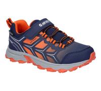 Hi-Tec Scooby Low WP JR Hiking Shoe, Naval Academy/RED Orange/Sleet, 6 UK